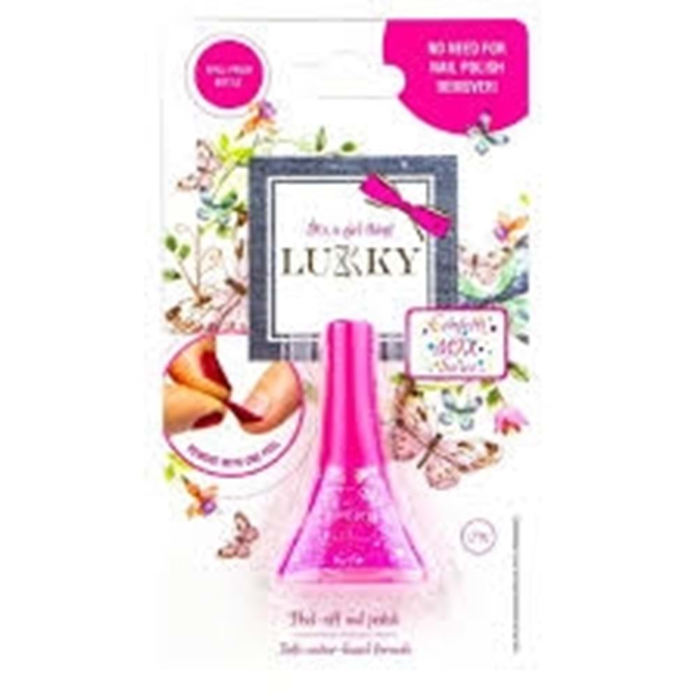 MEGA LUKKY SOYULABİLİR OJE KONFETİ SERİSİ 03K SİMLİPARLAK PEMBE
