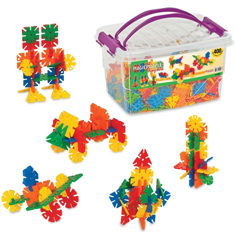 DEDE 01909 400 PÇS MAGIÇ PUZZLE