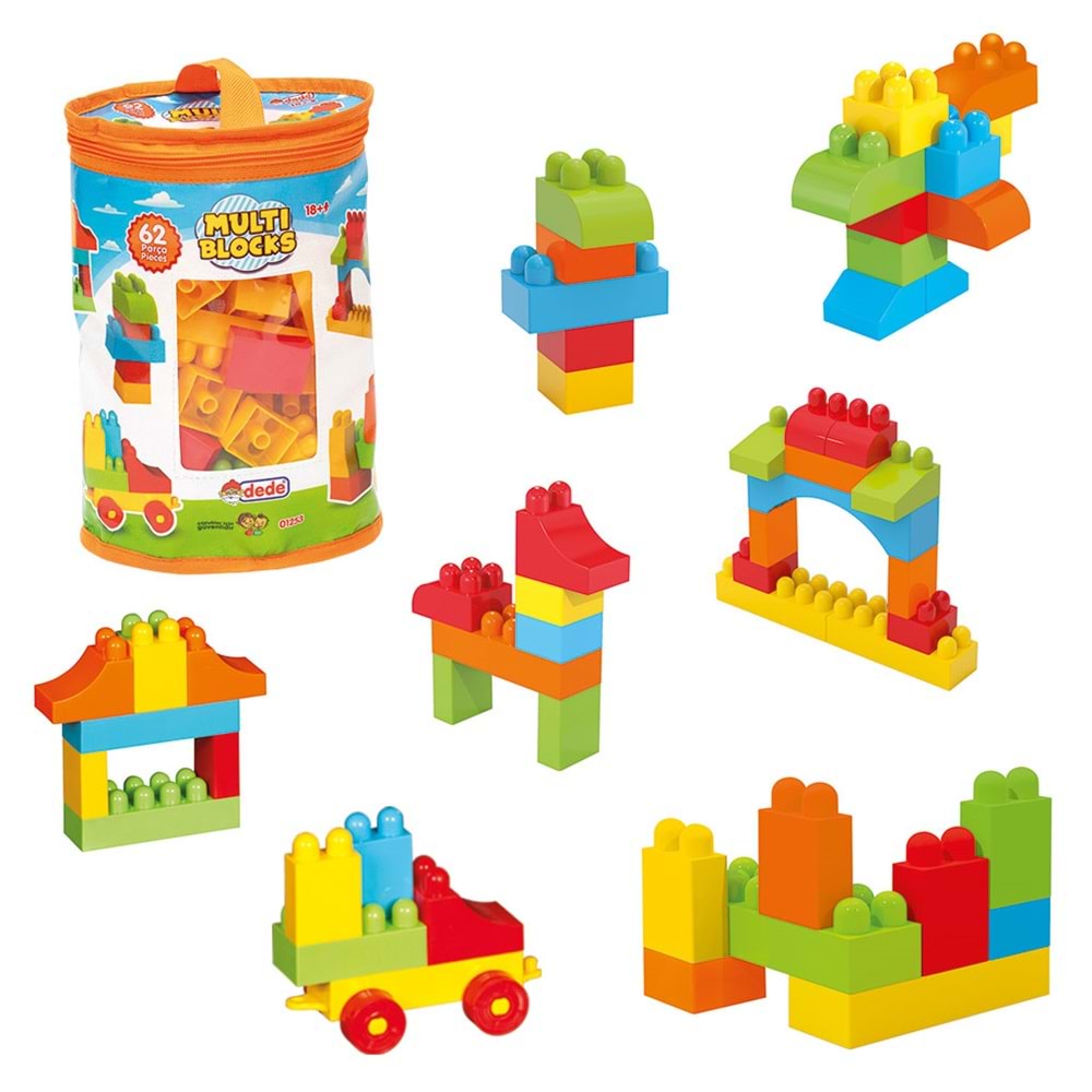 DEDE 01253 62 PÇS MULTİ BLOK