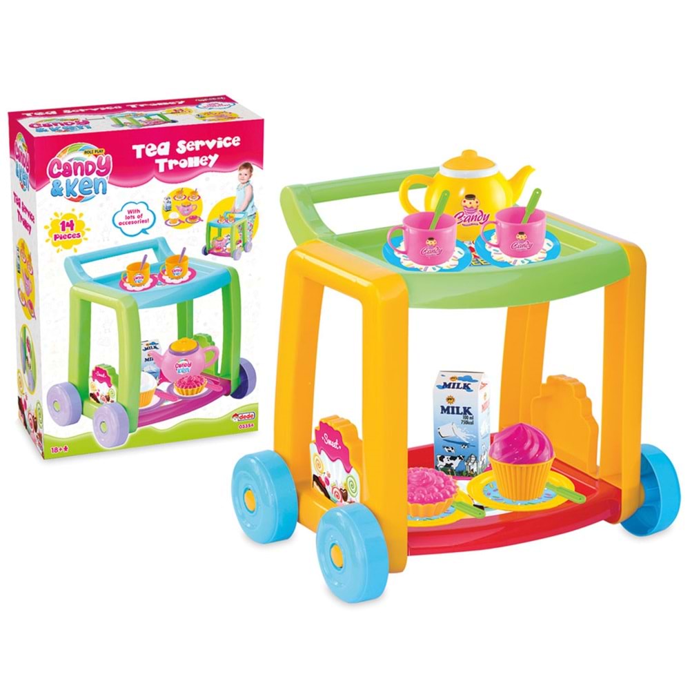 DEDE 03354 CANDY ÇAY SERVİS ARABASI