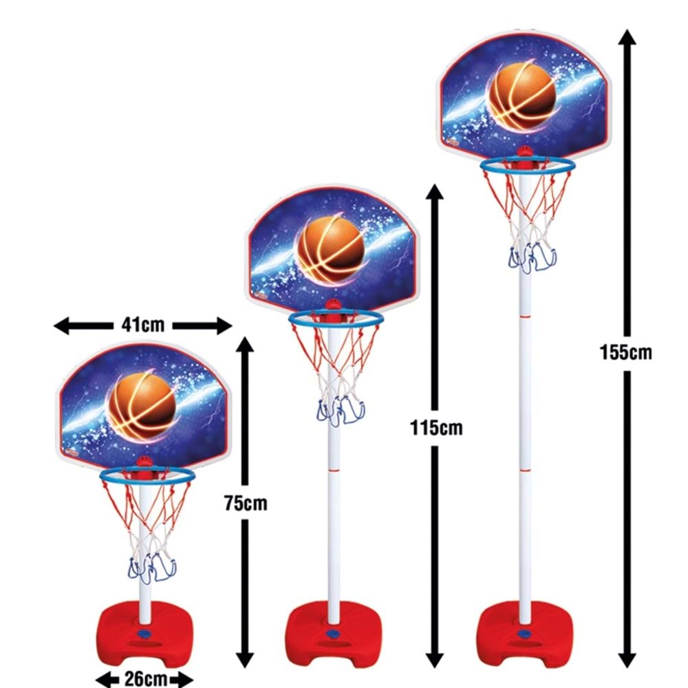 DEDE 03407 AYAKLI BASKET SETİ