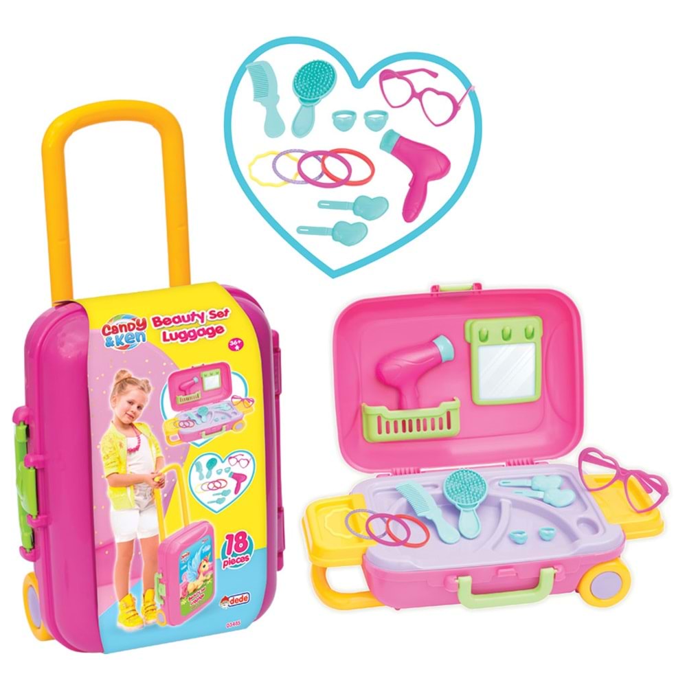 DEDE 03485 CANDY BAVULLU GÜZELLİK SETİ