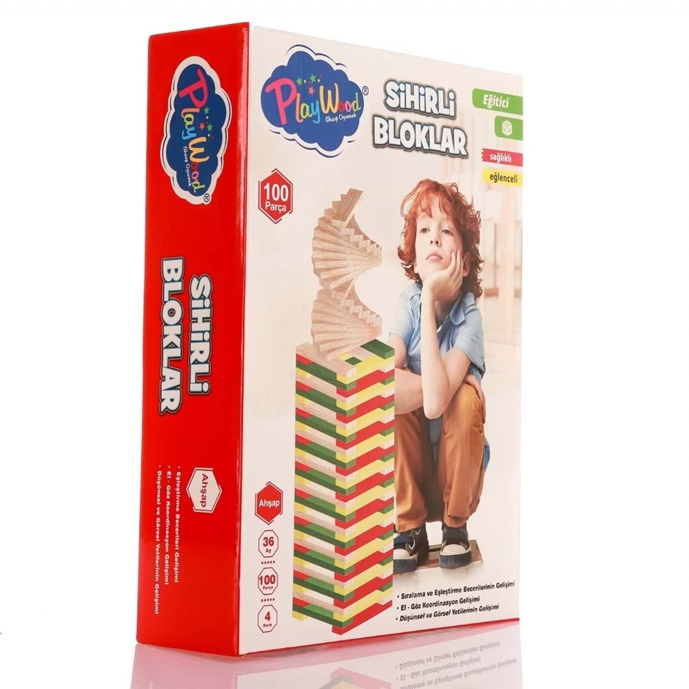 ONYL 358 AHŞAP SİHİRLİ BLOKLAR