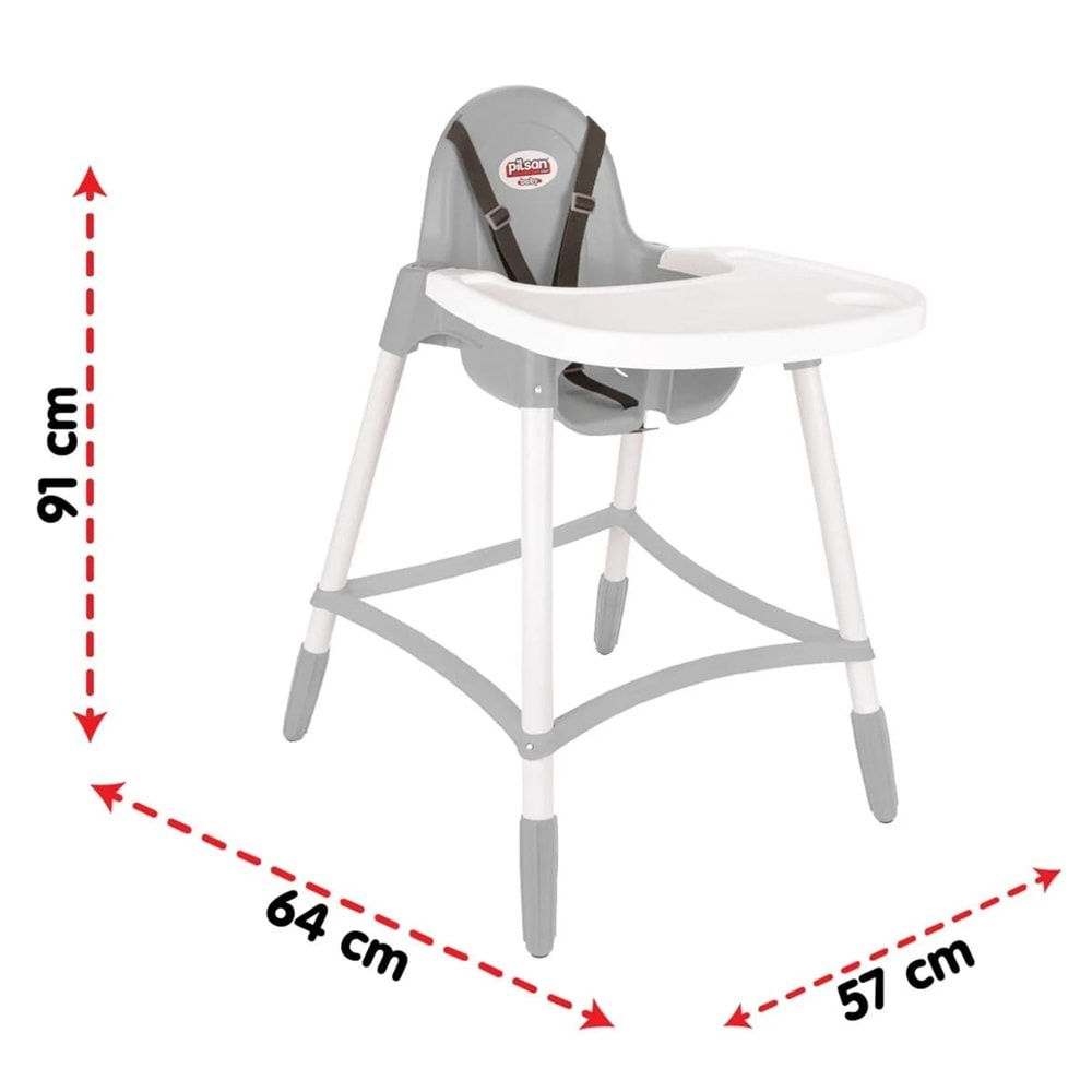 PİLSAN 07 570 STAR MAMA SANDALYESİ GRİ (YENİ)