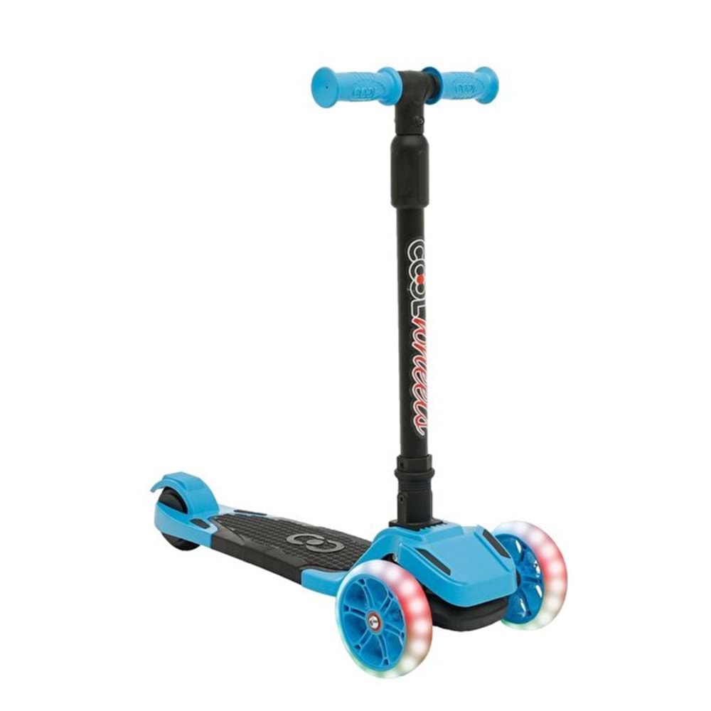 FURKAN 59359 COOL WHEELS TULPAR MAVİ IŞIKLIKATLANIR SCOOTER