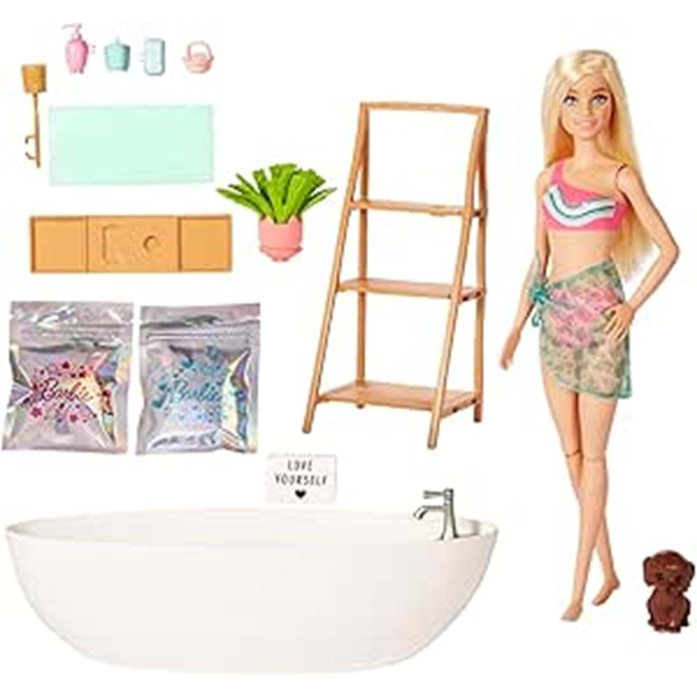 Mattel Barbie Wellness Barbie'nin Spa Günü GJN32