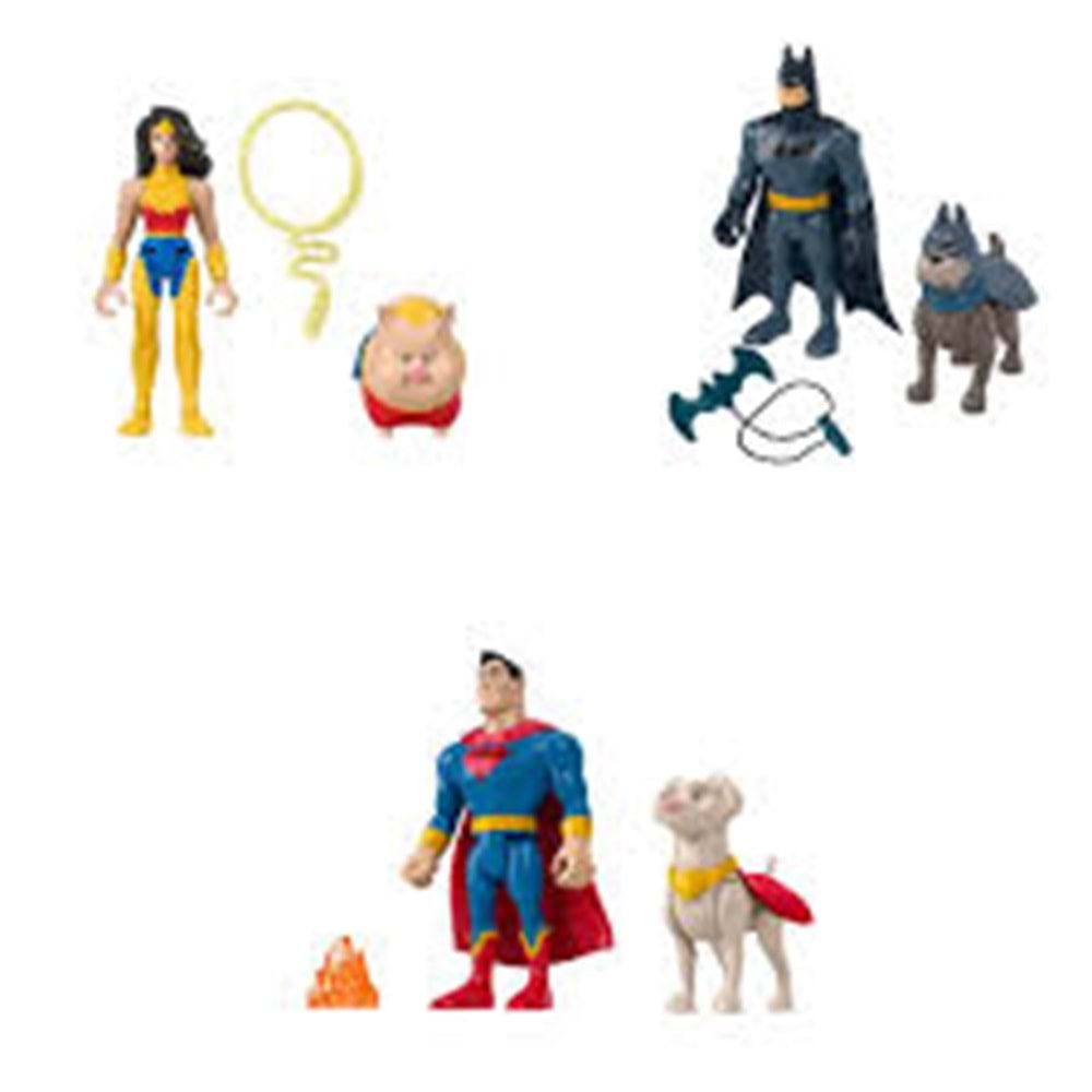 HGL01 Imaginext DC League ofSuper Pets ­ Kahramanlar veHayvanlar