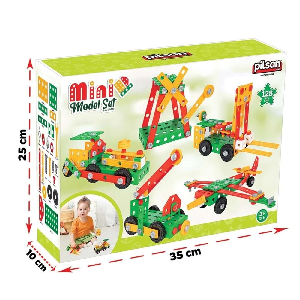 PİLSAN 03 200 MİNİ MAKET SETİ