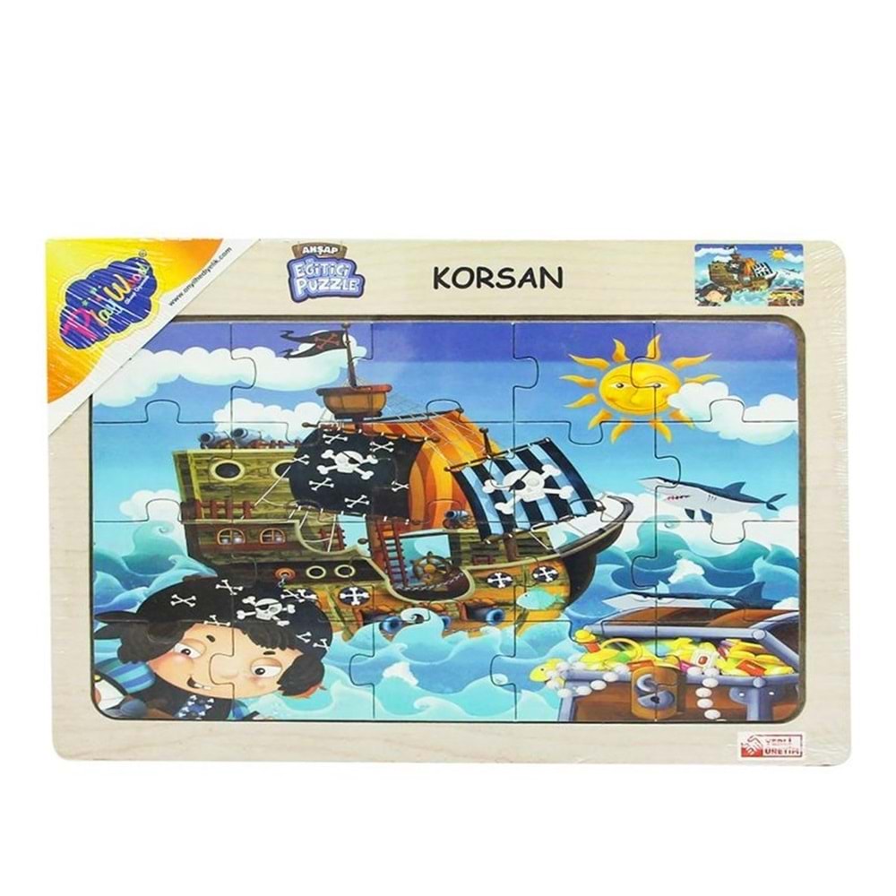 ONY 53/54/55/56 AHŞAP EĞİTİCİ PUZZLE / KORSAN