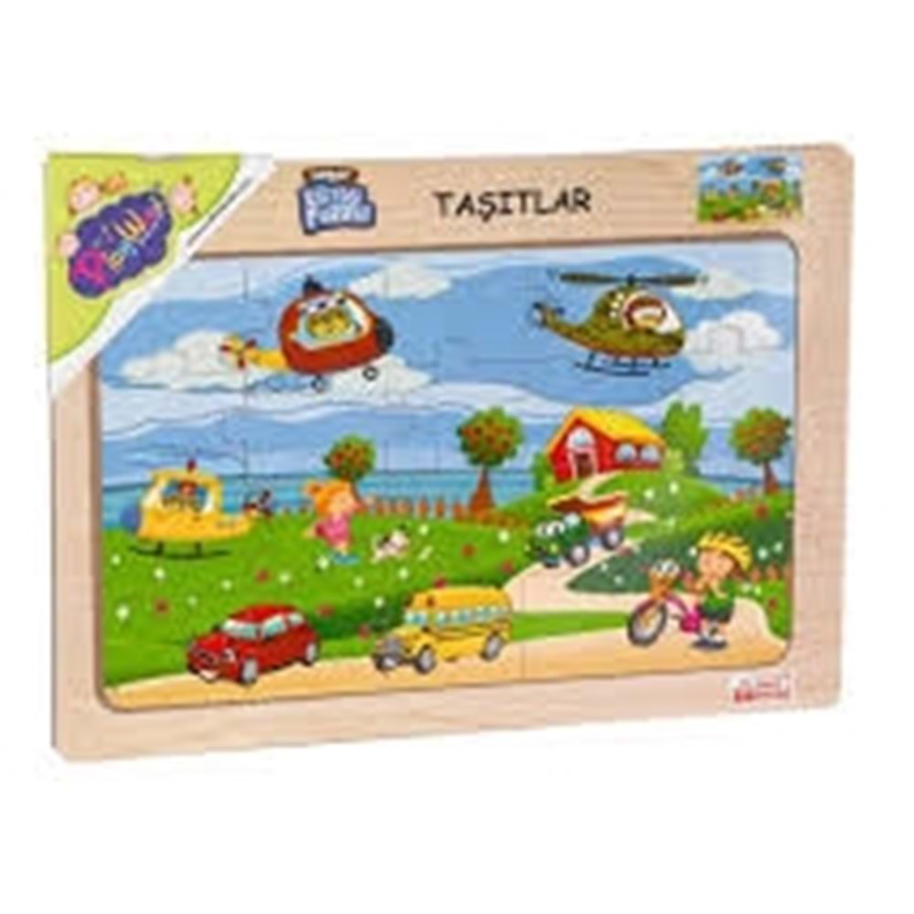 ONY-171/172/173/174 AHŞAP EĞİTİCİ PUZZLE TAŞITLAR