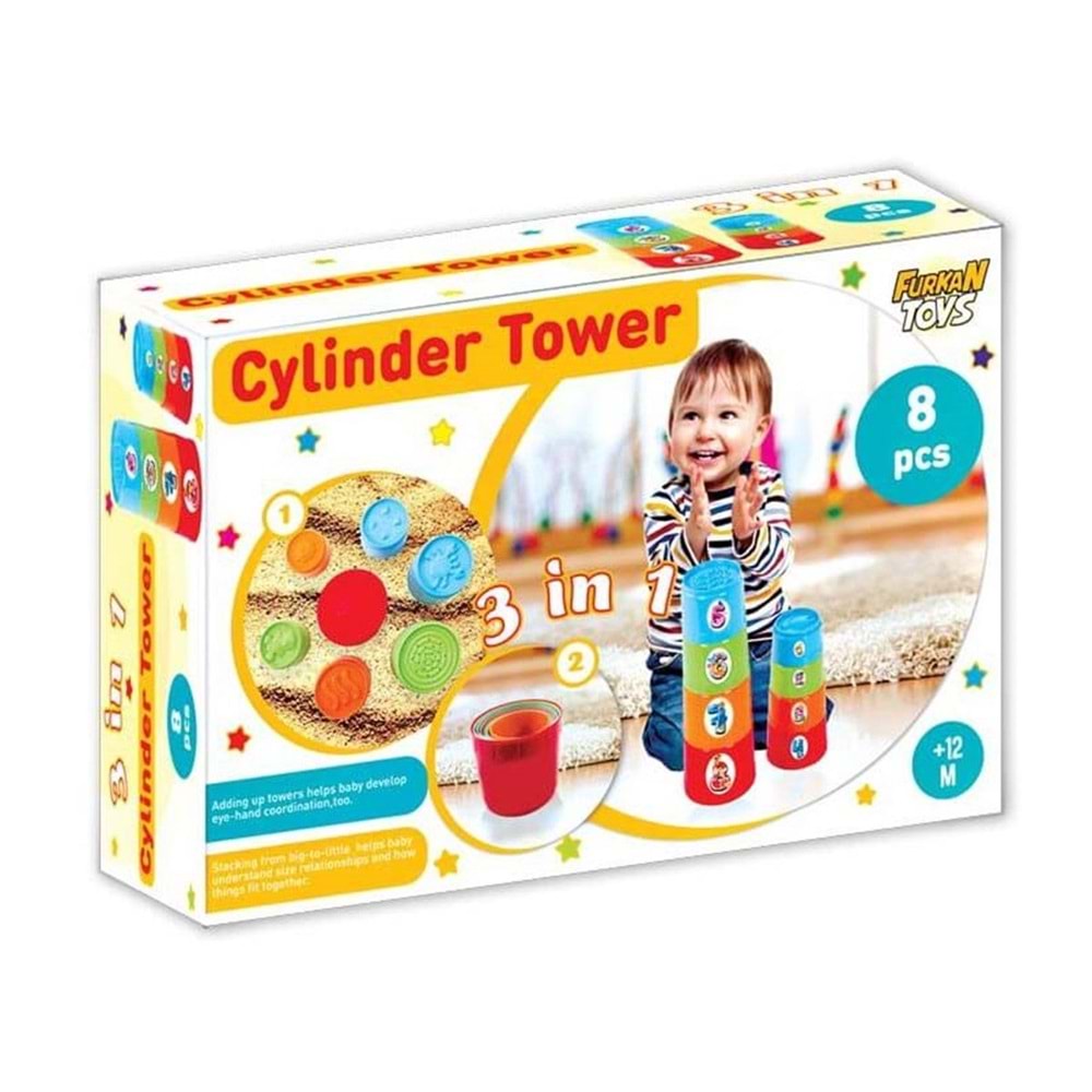FURKAN 55788 BABIES SİLİNDİR KULE