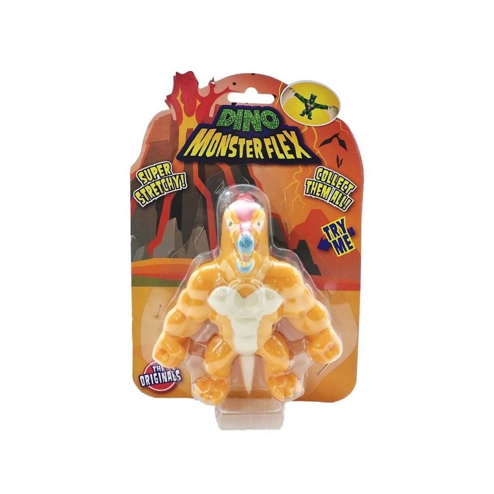 SUNMAN 61174 SUN-DMX-FİGÜRSTRECH MONSTERFLEX SÜPERESNEK DINO 15CM 14A