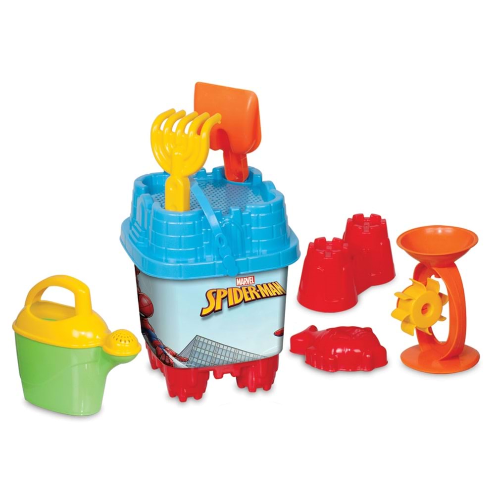 DEDE 01572 SPİDER BÜYÜK KALE KOVA SET
