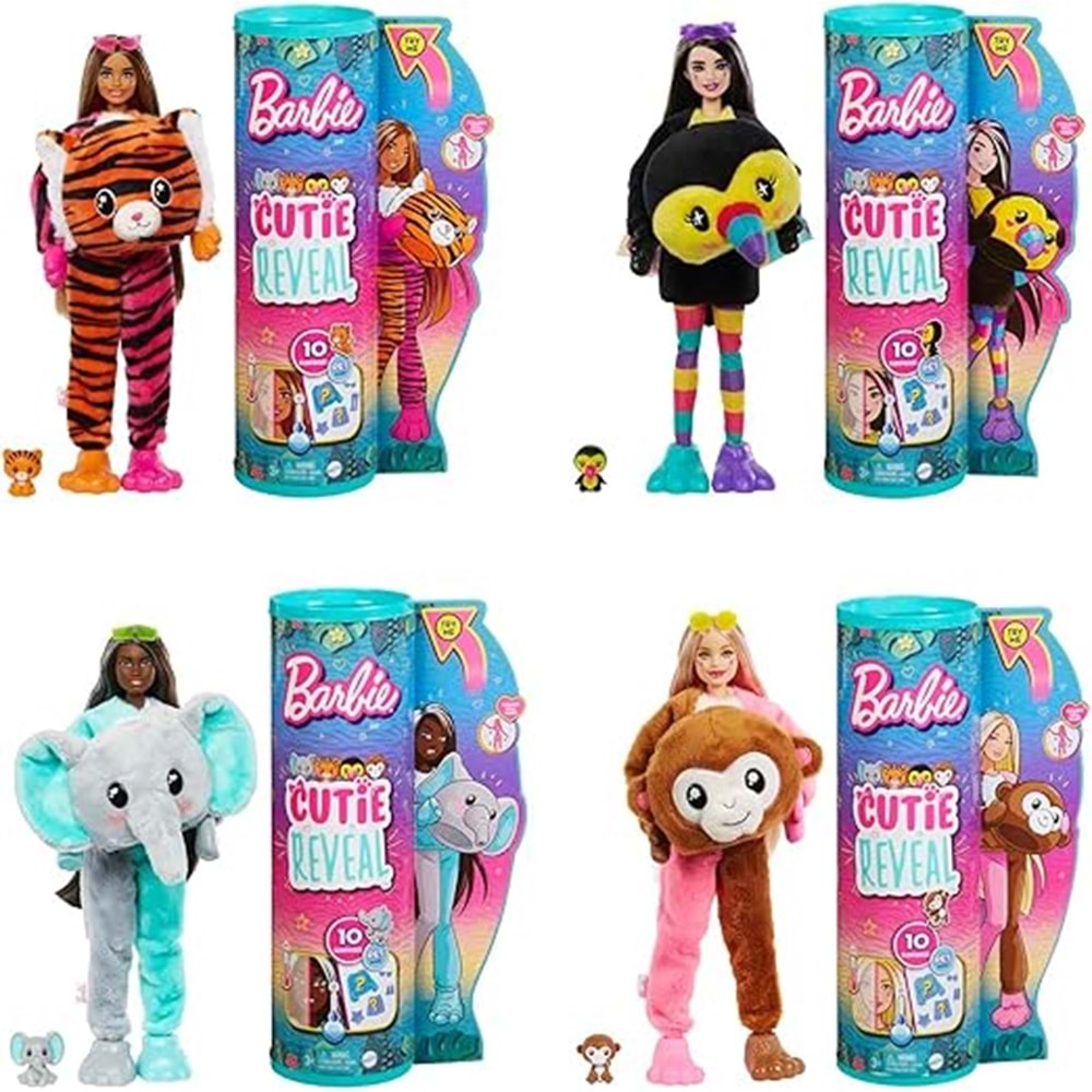 HKP97 Barbie Cutie Reveal - Tropikal Orman Serisi