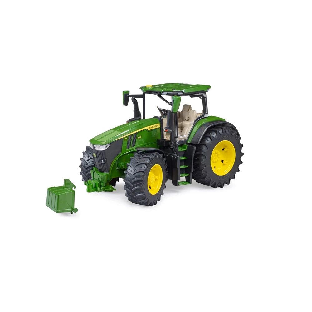 BRUDER BR03150 John Deere 7R 350Traktör +4 yaş