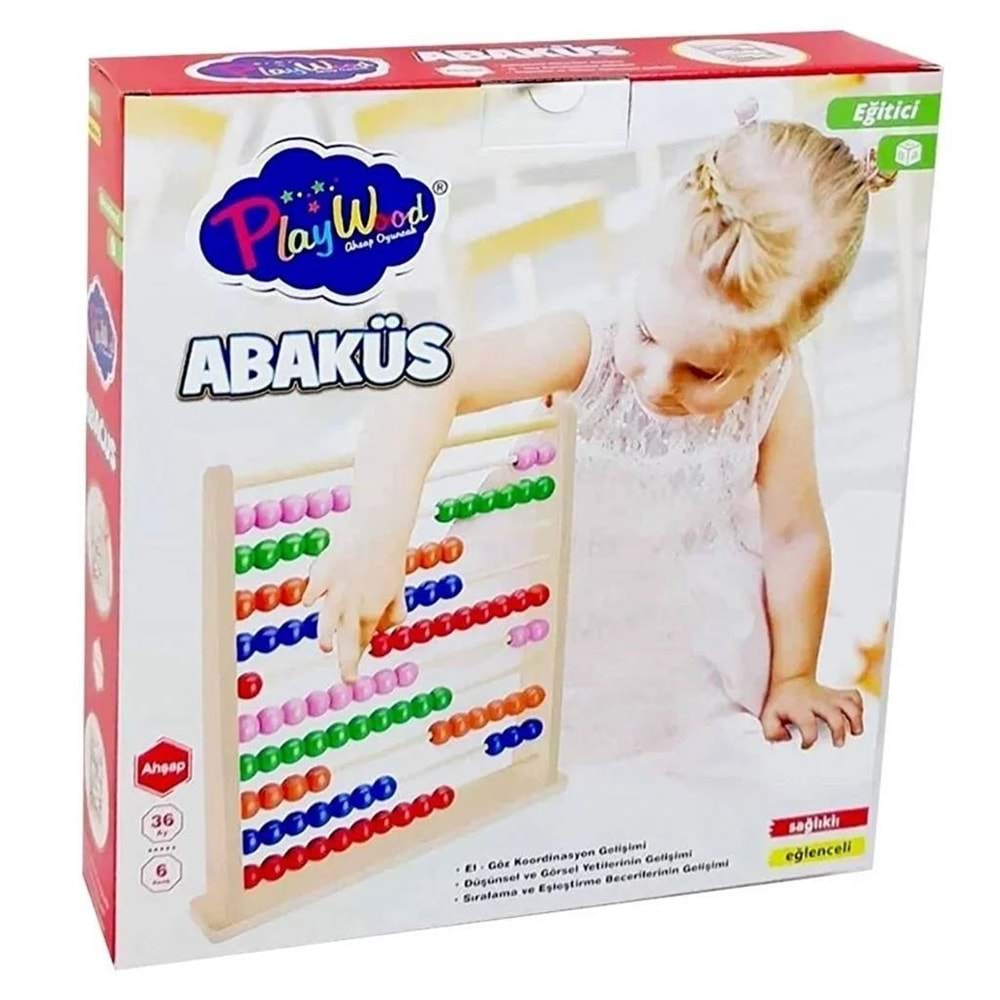 ONY-378 KUTUDA AHŞAP BÜYÜK ABAKÜS