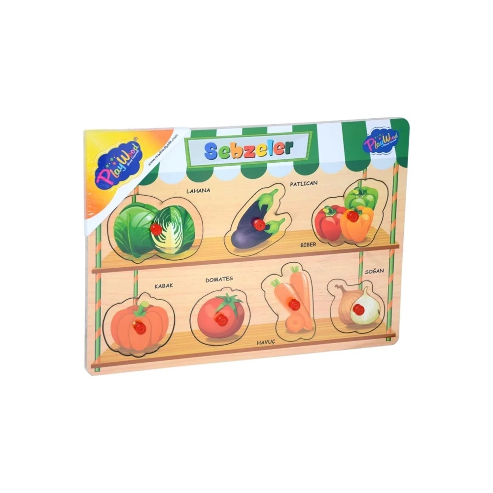 ONY-302/303 AHŞAP TUTMALI SEBZELER VE MEYVELER