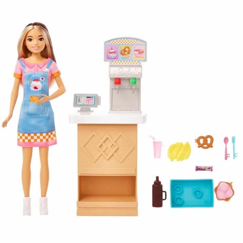 BARBİE HKD79 Skipperın Atıştırmalık Standı
