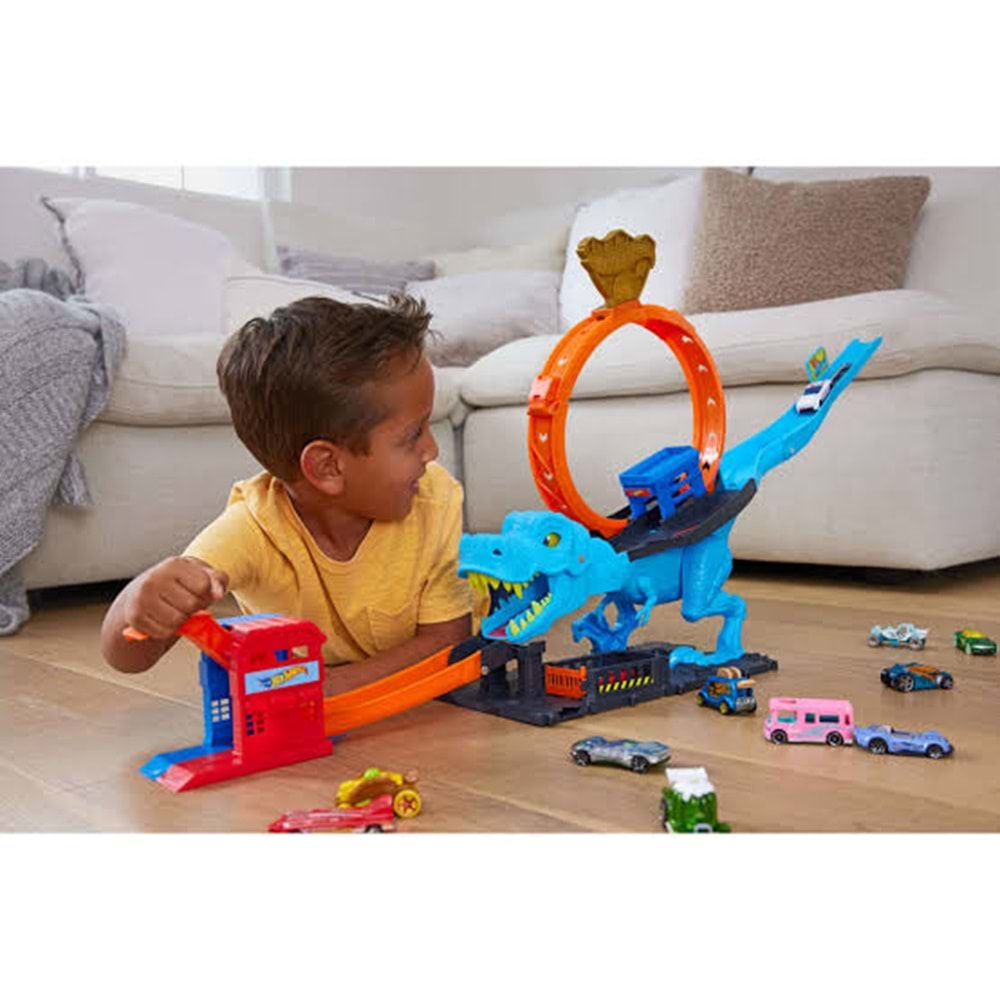 HKX42 Hot Wheels Dinozor ile Mücadele Oyun Seti