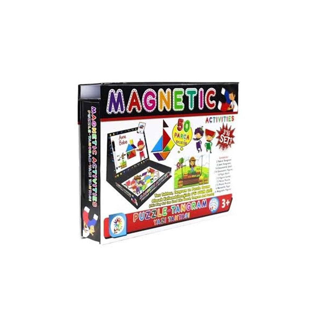 LAÇO 7163 MANYTİK AKTİVİTLER TANGARAM,PUZZLE,Y.TAH-LÇ