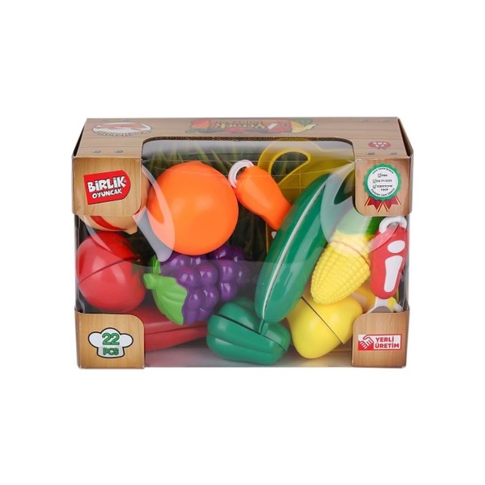 BİRLİK 24 22 PCS ÇİLEKLİ KESİLEBİLEN MEYVELER