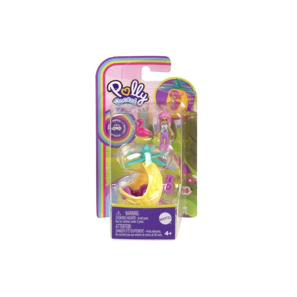 MATTEL HKV55 Polly Pocketın Muhteşem Araçları Oyun Setler