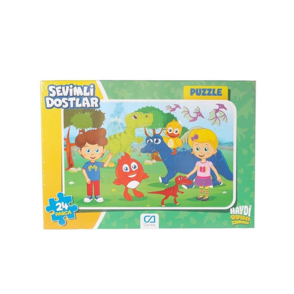 GAMES CAFRM-5121-5122 SEVİMLİ DOSTLARFRAME PUZZLE 24