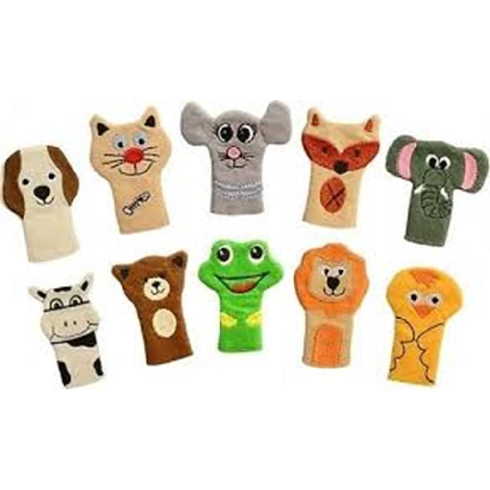 BİRLİK URT020-003 BABYCİM 10LU HAYVANLAR PARMAK KUKLASI