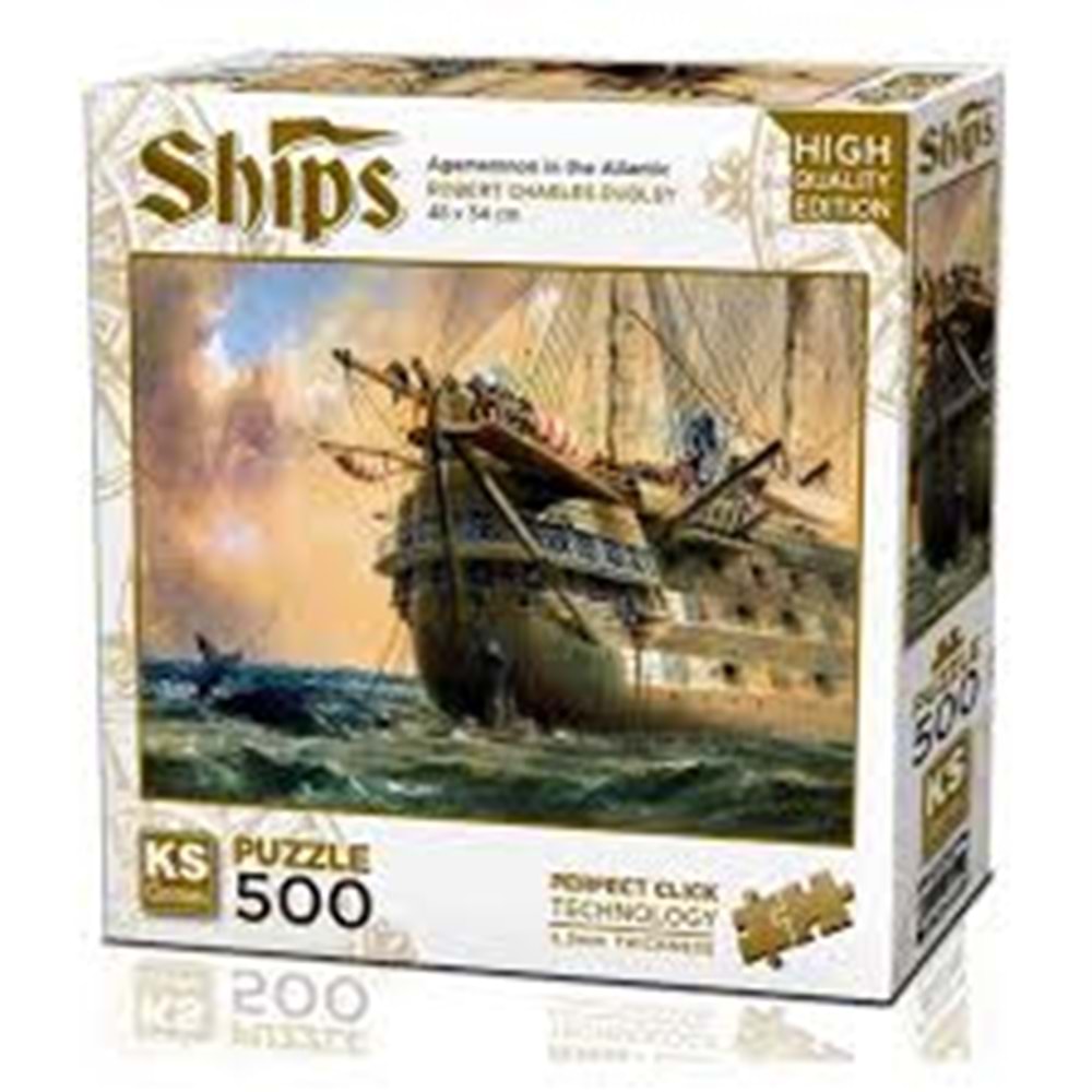 KS 20050 500 PÇS HMS AGAMEMNON İN ATLANTİC
