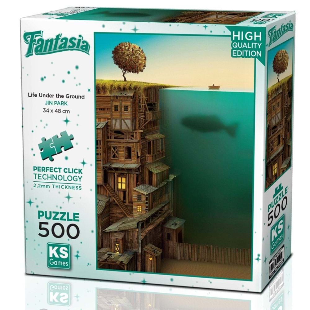 KS 20045 PUZZLE 500 LİFE UNDER THE GROUND
