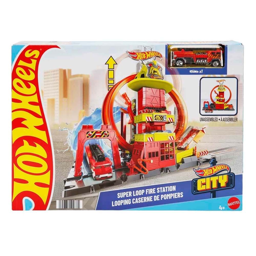 HKX41 Hot Wheels Çember Pistli İftaiye İstasyonu