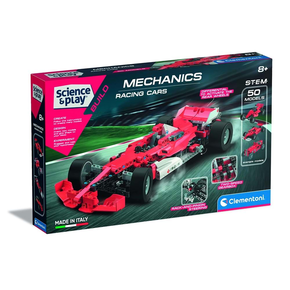 CLEMENTONİ 80132TR Mekanik Laboratuvarı - Yarış Arabaları - F