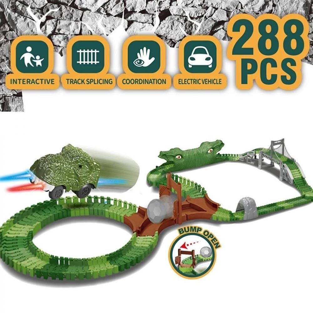 KAYYUM 8042 DİNO TRACKS YOL SET 288 PARÇA