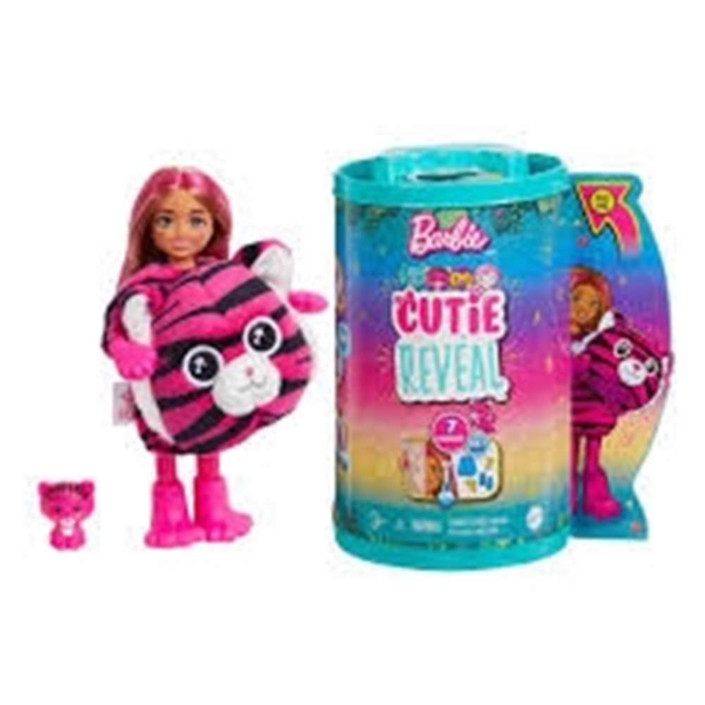 HKR12 Cutie Reveal BebeklerChelsea Tropikal Orman Seri