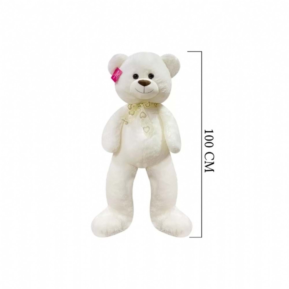 SELAY 1192 PUFFY SALAŞ AYI 100 CM EKRU