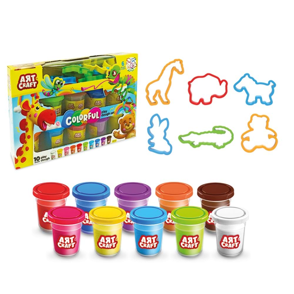 DEDE 03290 RENGARENK 16 PRÇ HAMUR SET
