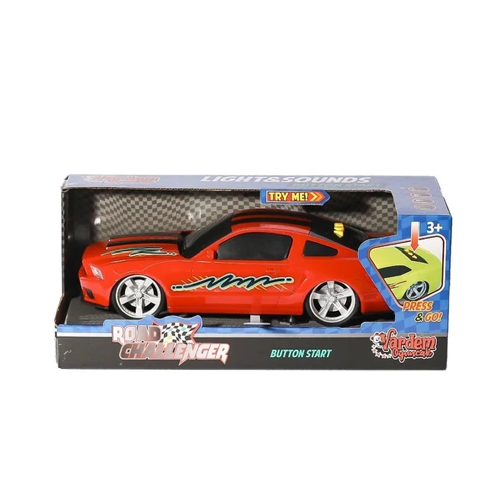 VARDEM MKB-5588-Y08 SESLI VE ISIKLI PILLI SPOR ARABA