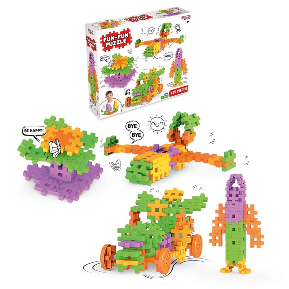 DEDE 03905 FUN-FUN PUZZLE 128 PARÇA
