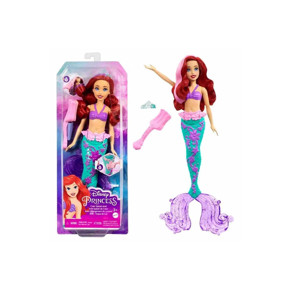 MATEL HLW00 Disney Prensesi Muhteşem Renk Değiştiren Saç