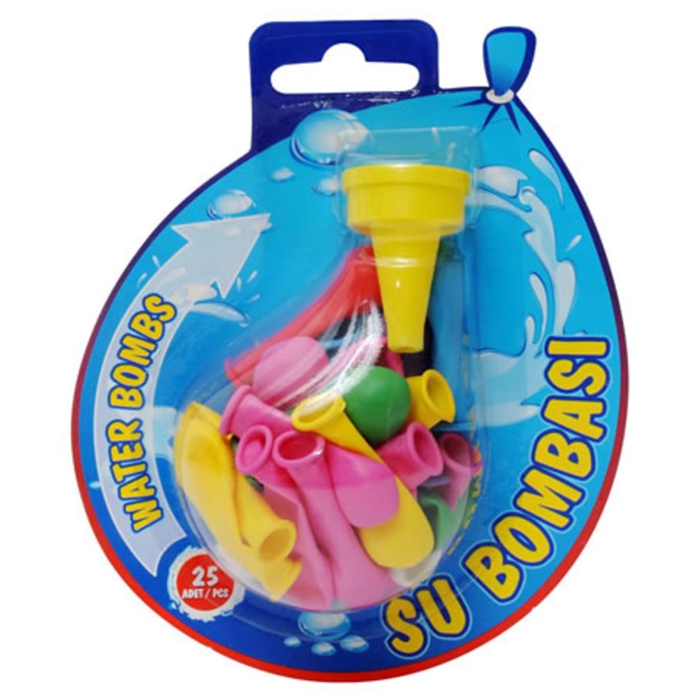 BLN 528 SU BOMBASI BLİSTER BALON(25 AD)