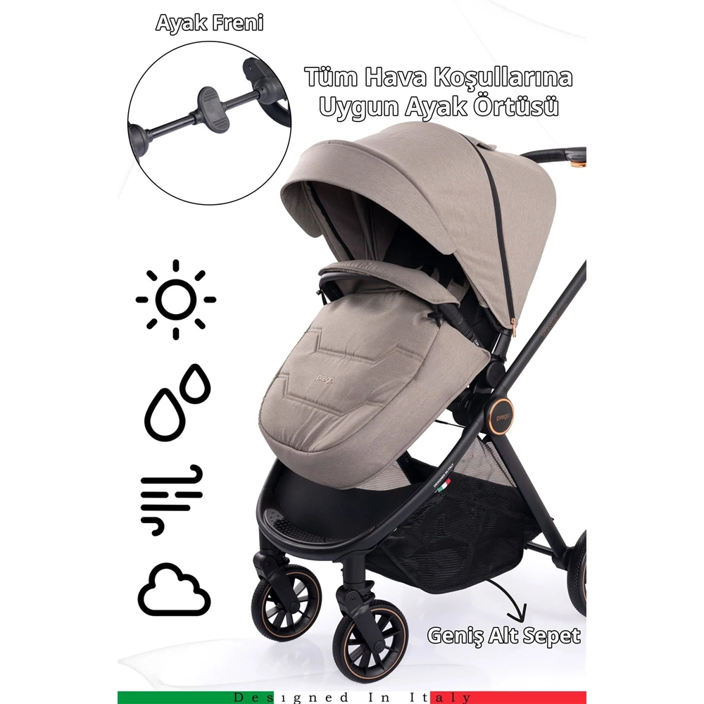 PREGO 2028 VENÜS TRAVEL BEBEK ARABASI BEJ