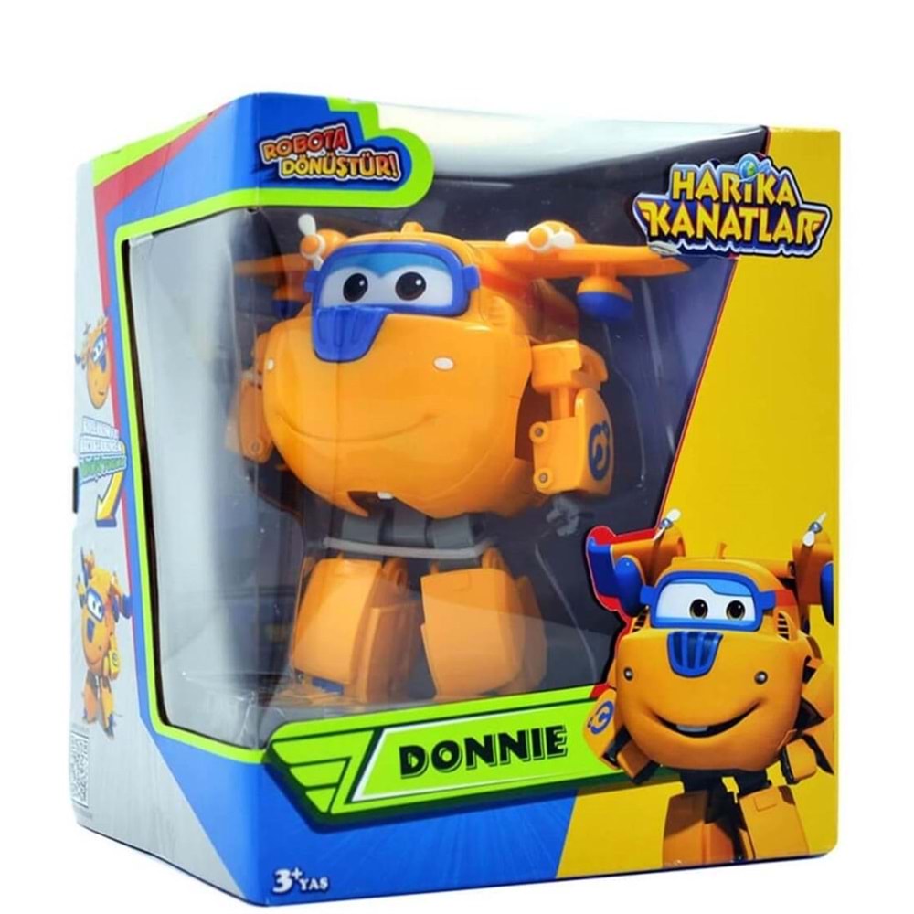 MEGA 010101AUL60966 HARİKA KANATLAR DÖNÜŞEN DONNIE & SUPER BALL- TOPRAK GÜCÜ