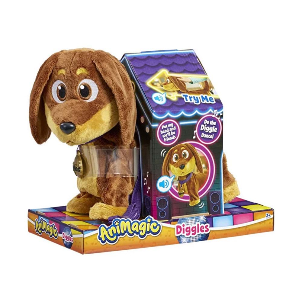 NECO GOLI 923207 Animagic Köpek - Diggles