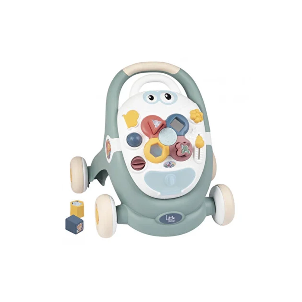 SİMBA 7600140304 LİTTLE SMOBY 3İN 1 TROTTY WALKER İLK ADIM ARABASI