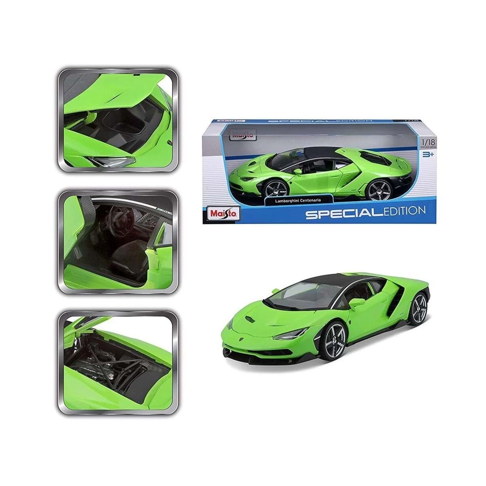 NECO MAIS-31386 Lamborghini Centerario 1:18 Model Araba