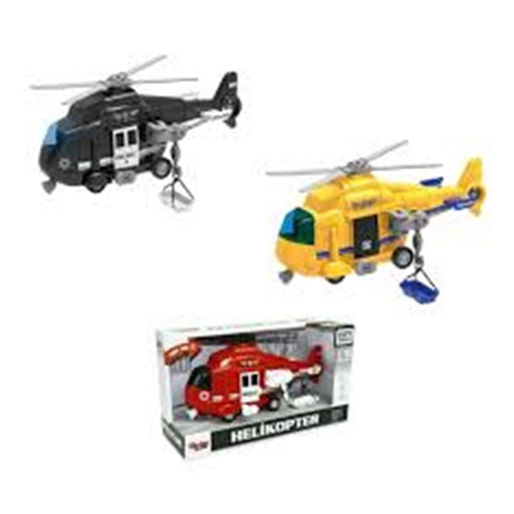 VARDEM WY750A-B-C1:16 SURTMELI SESLI ISIKLI HELİKOPTER