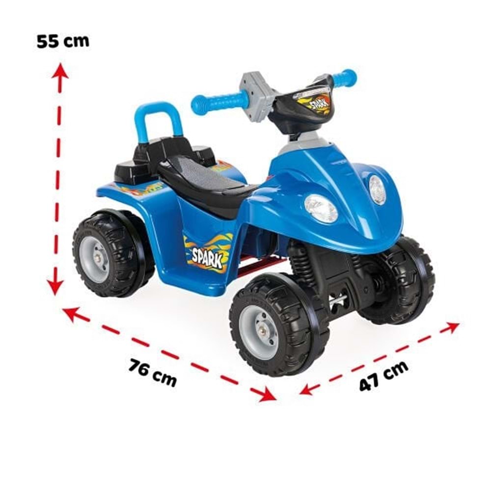 PİLSAN 05 277 SPARK ATV6V AKÜLÜ (METALİK MAVİ)