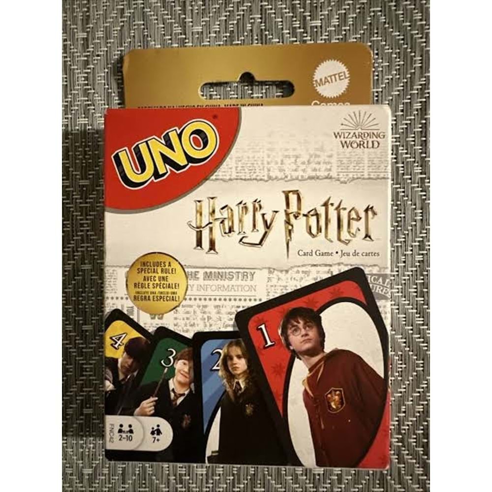 MATTEL FNC42 UNO Harry Potter