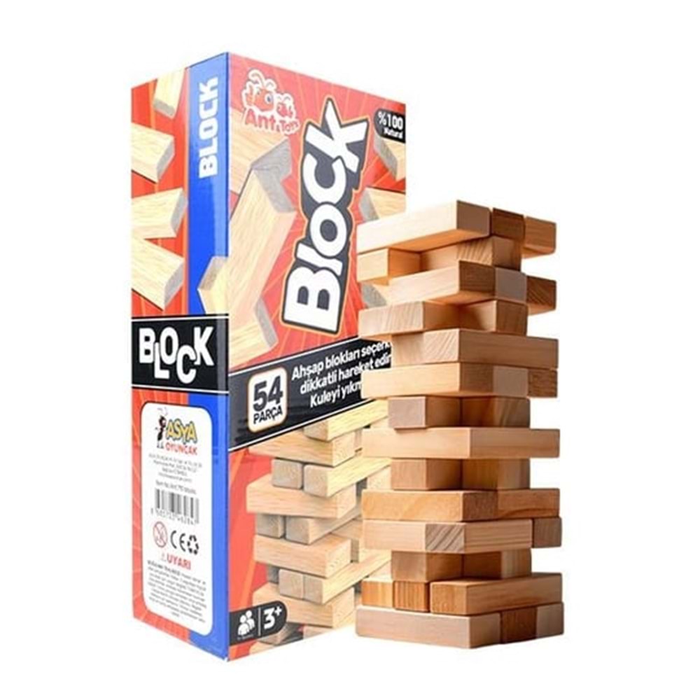 VARDEM TOT 7306 CEZALI TOWER AHSAP JENGA OYUNU
