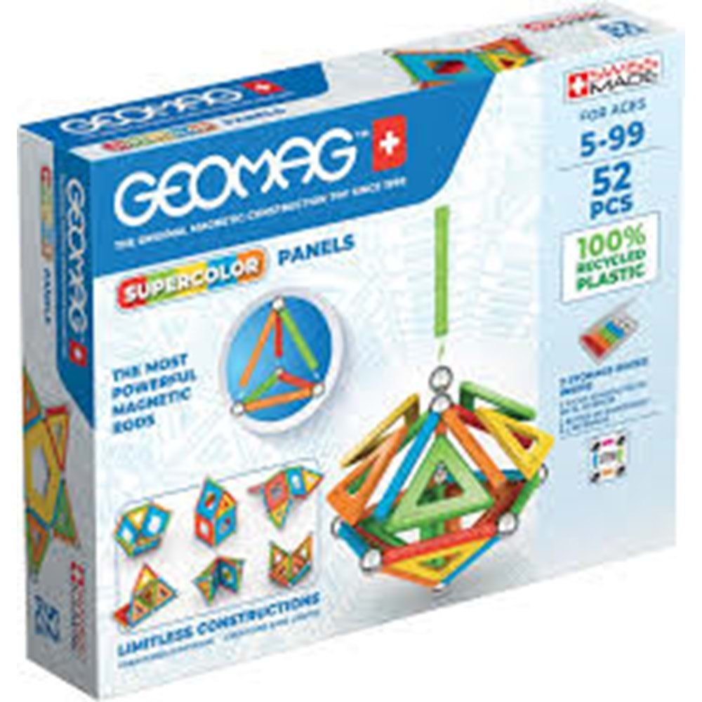 000378 SUN-GEO-RENKLİMANYETİK ÇUBUKLAR 52PRÇ